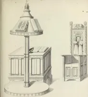 An illustration from Specimens of ancient furniture drawn from existing authorities (1836)