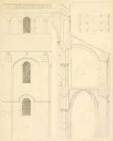 An illustration from Specimens of the architecture of Normandy, from the 16th to the 17th century. Engraved by John and Henry Le Keux (1874)