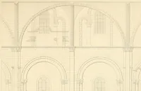 An illustration from Specimens of the architecture of Normandy, from the 16th to the 17th century. Engraved by John and Henry Le Keux (1874)