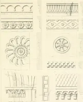 An illustration from Specimens of the architecture of Normandy, from the 16th to the 17th century. Engraved by John and Henry Le Keux (1874)