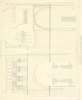 An illustration from Specimens of the architecture of Normandy, from the 16th to the 17th century. Engraved by John and Henry Le Keux (1874)