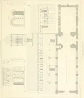 An illustration from Specimens of the architecture of Normandy, from the 16th to the 17th century. Engraved by John and Henry Le Keux (1874)