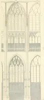 An illustration from Specimens of the architecture of Normandy, from the 16th to the 17th century. Engraved by John and Henry Le Keux (1874)