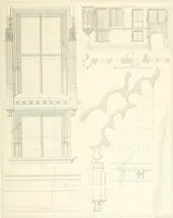 An illustration from Specimens of the architecture of Normandy, from the 16th to the 17th century. Engraved by John and Henry Le Keux (1874)