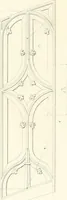 An illustration from Specimens of the architecture of Normandy, from the 16th to the 17th century. Engraved by John and Henry Le Keux (1874)