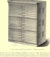 An illustration from Specimens of borders and ornaments, cuts, and brass rules, and illustrated catalogue and price list of printing material and printers' supplies (1903)