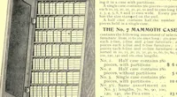 An illustration from Specimens of borders and ornaments, cuts, and brass rules, and illustrated catalogue and price list of printing material and printers' supplies (1903)