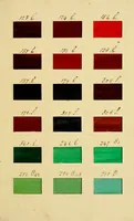 An illustration from Specimens of colors from T. Fewster & Son, manufacturers of varnishes, patent dryers. (1845)