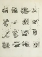 An illustration from Specimens of Gothic architecture, consisting of doors, windows, buttresses, pinnacles, &c.; with the measurements, selected from ancient buildings at Oxford &c (1825)