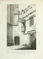 Picture 59 of 61 from Specimens of Gothic architecture, consisting of doors, windows, buttresses, pinnacles, &c.; with the measurements, selected from ancient buildings at Oxford &c (1825), leaf 128