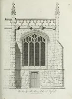 Picture 18 of 61 from Specimens of Gothic architecture, consisting of doors, windows, buttresses, pinnacles, &c.; with the measurements, selected from ancient buildings at Oxford &c (1825), leaf 42