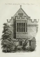 Picture 32 of 61 from Specimens of Gothic architecture, consisting of doors, windows, buttresses, pinnacles, &c.; with the measurements, selected from ancient buildings at Oxford &c (1825), leaf 70