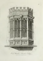 Picture 33 of 61 from Specimens of Gothic architecture, consisting of doors, windows, buttresses, pinnacles, &c.; with the measurements, selected from ancient buildings at Oxford &c (1825), leaf 72