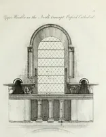 Picture 36 of 61 from Specimens of Gothic architecture, consisting of doors, windows, buttresses, pinnacles, &c.; with the measurements, selected from ancient buildings at Oxford &c (1825), leaf 76