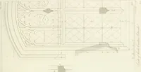 An illustration from Specimens of Gothic architecture; selected from various antient[!] edifices in England: consisting of plans, elevations, sections, and parts at large ... accompanied by historical and descriptive accounts (1823)