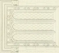 An illustration from Specimens of Gothic architecture; selected from various antient[!] edifices in England: consisting of plans, elevations, sections, and parts at large ... accompanied by historical and descriptive accounts (1823)