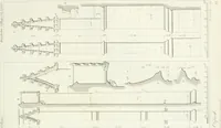 Picture 36 of 156 from Specimens of Gothic architecture; selected from various antient[!] edifices in England: consisting of plans, elevations, sections, and parts at large ... accompanied by historical and descriptive accounts (1823), leaf 108