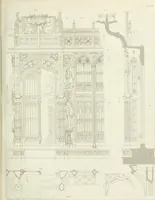 Picture 74 of 156 from Specimens of Gothic architecture; selected from various antient[!] edifices in England: consisting of plans, elevations, sections, and parts at large ... accompanied by historical and descriptive accounts (1823), leaf 178