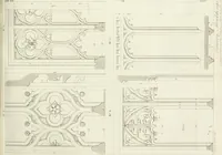 An illustration from Specimens of Gothic architecture; selected from various antient[!] edifices in England: consisting of plans, elevations, sections, and parts at large ... accompanied by historical and descriptive accounts (1823)