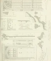An illustration from Specimens of Gothic architecture; selected from various antient[!] edifices in England: consisting of plans, elevations, sections, and parts at large ... accompanied by historical and descriptive accounts (1823)