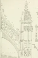 An illustration from Specimens of Gothic architecture; selected from various antient[!] edifices in England: consisting of plans, elevations, sections, and parts at large ... accompanied by historical and descriptive accounts (1823)