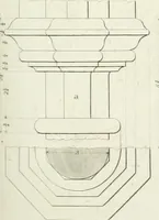 An illustration from Specimens of Gothic architecture; selected from various antient[!] edifices in England: consisting of plans, elevations, sections, and parts at large ... accompanied by historical and descriptive accounts (1823)
