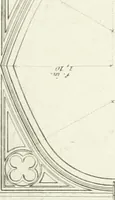 An illustration from Specimens of Gothic architecture; selected from various antient[!] edifices in England: consisting of plans, elevations, sections, and parts at large ... accompanied by historical and descriptive accounts (1823)