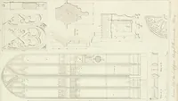 Picture 110 of 156 from Specimens of Gothic architecture; selected from various antient[!] edifices in England: consisting of plans, elevations, sections, and parts at large ... accompanied by historical and descriptive accounts (1823), leaf 296
