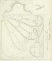 An illustration from Specimens of Gothic architecture; selected from various antient[!] edifices in England: consisting of plans, elevations, sections, and parts at large ... accompanied by historical and descriptive accounts (1823)