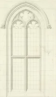 An illustration from Specimens of Gothic architecture; selected from various antient[!] edifices in England: consisting of plans, elevations, sections, and parts at large ... accompanied by historical and descriptive accounts (1823)