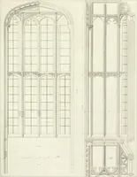 An illustration from Specimens of Gothic architecture; selected from various antient[!] edifices in England: consisting of plans, elevations, sections, and parts at large ... accompanied by historical and descriptive accounts (1823)