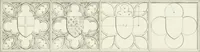 An illustration from Specimens of Gothic architecture; selected from various antient[!] edifices in England: consisting of plans, elevations, sections, and parts at large ... accompanied by historical and descriptive accounts (1823)