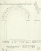 An illustration from Specimens of Gothic architecture; selected from various antient[!] edifices in England: consisting of plans, elevations, sections, and parts at large ... accompanied by historical and descriptive accounts (1823)