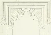 Picture 17 of 156 from Specimens of Gothic architecture; selected from various antient[!] edifices in England: consisting of plans, elevations, sections, and parts at large ... accompanied by historical and descriptive accounts (1823), leaf 86