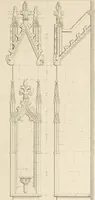 An illustration from Specimens of Gothic architecture; selected from various ancient edifices in England: consisting of plans, elevations, sections, and parts at large .. (1825)
