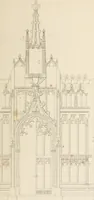 An illustration from Specimens of Gothic architecture; selected from various ancient edifices in England: consisting of plans, elevations, sections, and parts at large .. (1825)