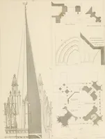An illustration from Specimens of Gothic architecture; selected from various ancient edifices in England: consisting of plans, elevations, sections, and parts at large .. (1825)