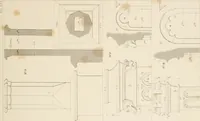 An illustration from Specimens of Gothic architecture; selected from various ancient edifices in England: consisting of plans, elevations, sections, and parts at large .. (1825)
