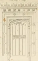 Picture 66 of 78 from Specimens of Gothic architecture; selected from various ancient edifices in England: consisting of plans, elevations, sections, and parts at large .. (1825), leaf 168