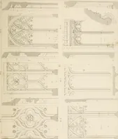 An illustration from Specimens of Gothic architecture; selected from various ancient edifices in England: consisting of plans, elevations, sections, and parts at large .. (1825)