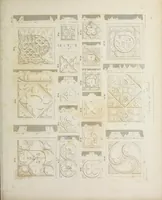 An illustration from Specimens of Gothic architecture : selected from various ancient edifices in England : consisting of plans, elevations, sections, and parts at large, calculated to exemplify the various styles, and the practical construction of this admired class of architecture (1825)