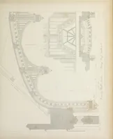An illustration from Specimens of Gothic architecture : selected from various ancient edifices in England : consisting of plans, elevations, sections, and parts at large, calculated to exemplify the various styles, and the practical construction of this admired class of architecture (1825)