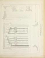 An illustration from Specimens of Gothic architecture : selected from various ancient edifices in England : consisting of plans, elevations, sections, and parts at large, calculated to exemplify the various styles, and the practical construction of this admired class of architecture (1825)