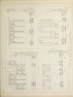 An illustration from Specimens of Gothic architecture : selected from various ancient edifices in England : consisting of plans, elevations, sections, and parts at large, calculated to exemplify the various styles, and the practical construction of this admired class of architecture (1825)