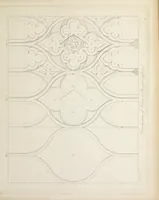 An illustration from Specimens of Gothic architecture : selected from various ancient edifices in England : consisting of plans, elevations, sections, and parts at large, calculated to exemplify the various styles, and the practical construction of this admired class of architecture (1825)