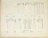 Picture 8 of 60 from Specimens of Gothic architecture : selected from various ancient edifices in England : consisting of plans, elevations, sections, and parts at large, calculated to exemplify the various styles, and the practical construction of this admired class of architecture (1825), leaf 98