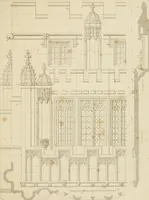 An illustration from Specimens of Gothic architecture; selected from various ancient edifices in England: consisting of plans, elevations, sections, and parts at large .. (1825)
