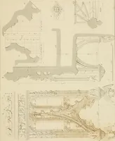 An illustration from Specimens of Gothic architecture; selected from various ancient edifices in England: consisting of plans, elevations, sections, and parts at large .. (1825)