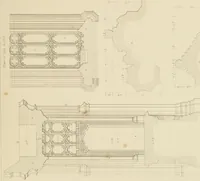An illustration from Specimens of Gothic architecture; selected from various ancient edifices in England: consisting of plans, elevations, sections, and parts at large .. (1825)