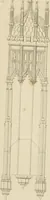 An illustration from Specimens of Gothic architecture; selected from various ancient edifices in England: consisting of plans, elevations, sections, and parts at large .. (1825)